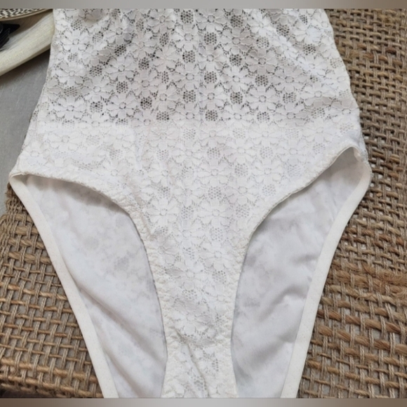 Women's Crochet Push Up Swimsuit - Picture 6 of 10